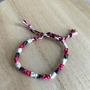 Armani Bracelet anklet trendy comfortable tie embroidery thread woven gift
